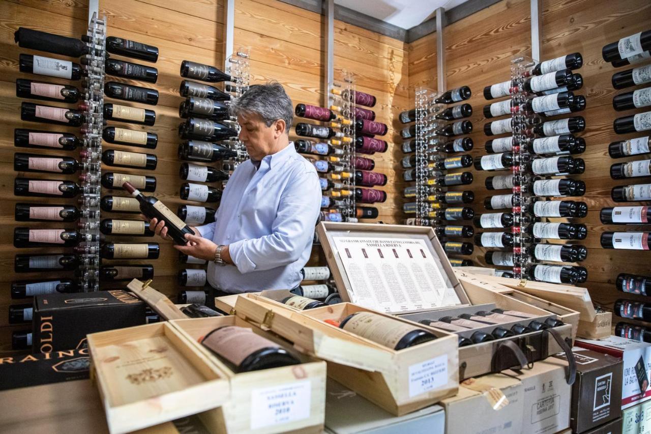 莱蒂希巴尔兹葡萄酒酒店 Poggiridenti 外观 照片