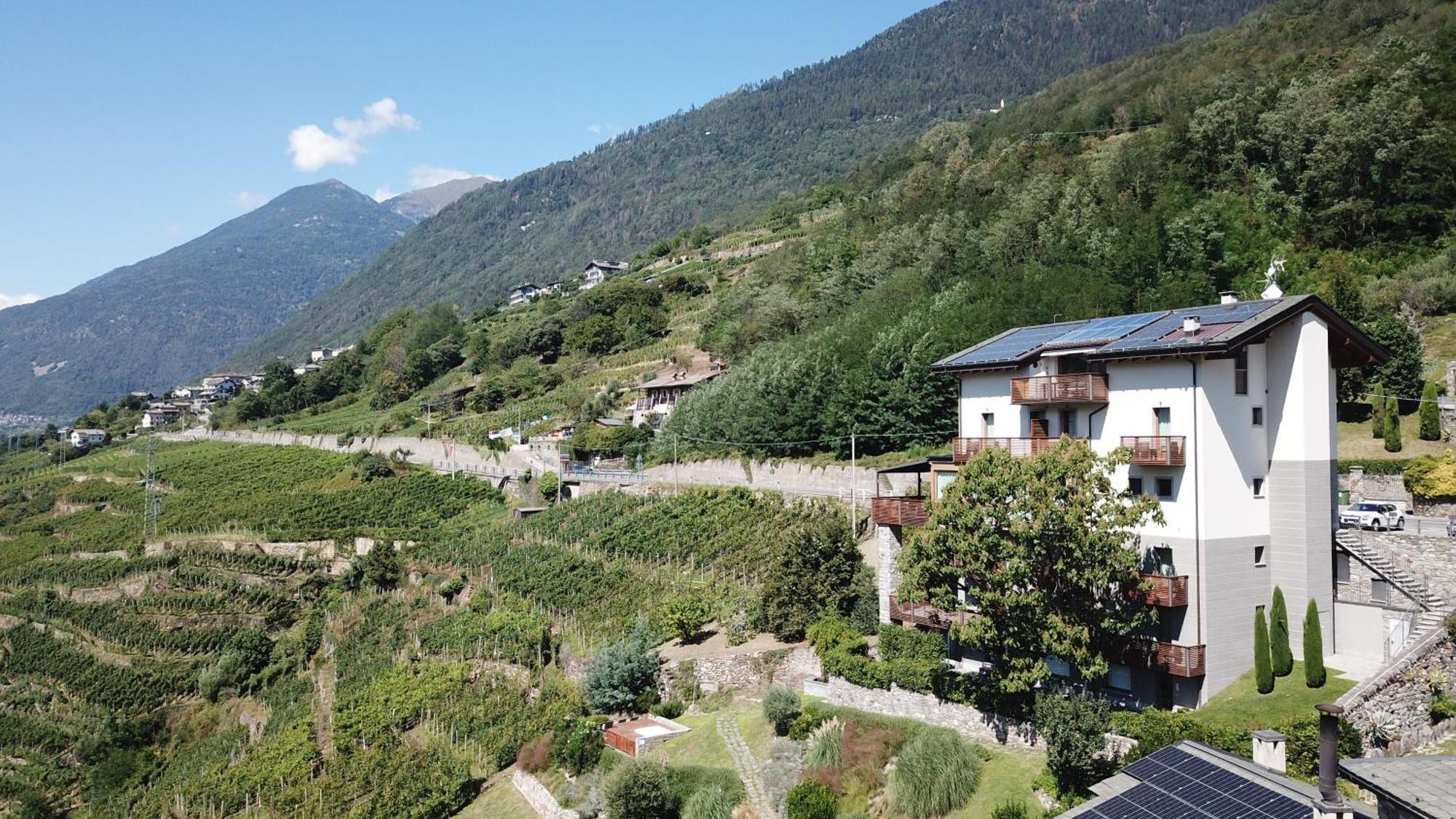 莱蒂希巴尔兹葡萄酒酒店 Poggiridenti 外观 照片